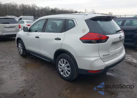 2017 Nissan Rogue S из США, поврежденный, VIN KNMAT2MVXHP504040